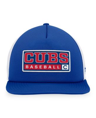 Men's Royal, White Chicago Cubs Foam Trucker Snapback Hat