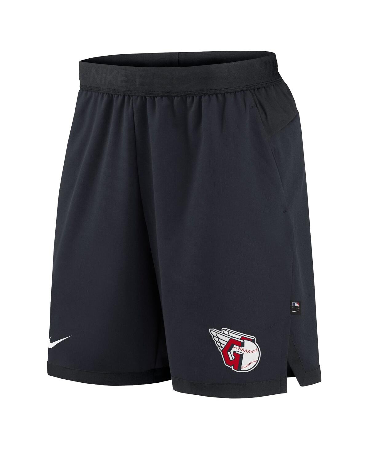 Men's NikeCleveland Guardians Authentic Collection Flex Vent Performance Shorts - Navy