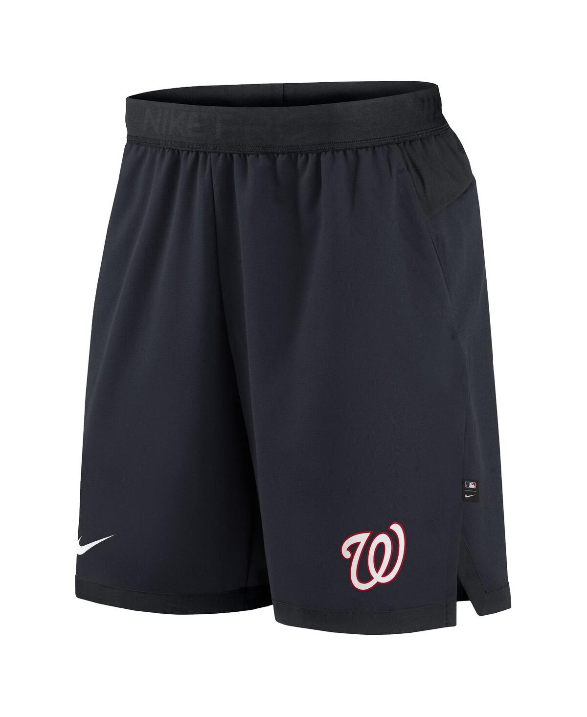 Nike Men's  Navy Washington Nationals Authentic Collection Flex Vent Performance Shorts In Navy