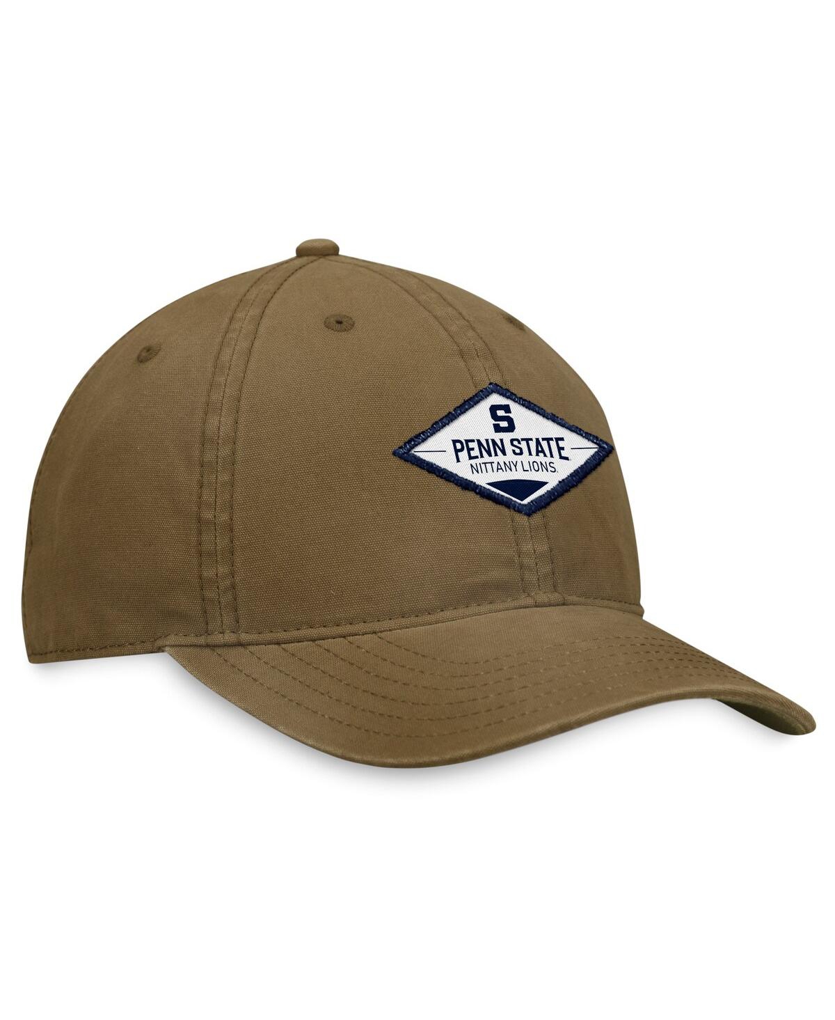 Shop Top Of The World Men's  Khaki Penn State Nittany Lions Adventure Adjustable Hat