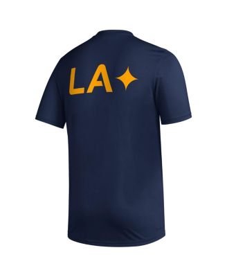 Men's Navy LA Galaxy Team Jersey Hook AEROREADY T-shirt