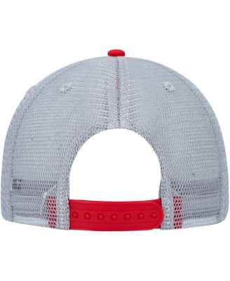 Men's  Red, Gray NC State Wolfpack Snapback Hat