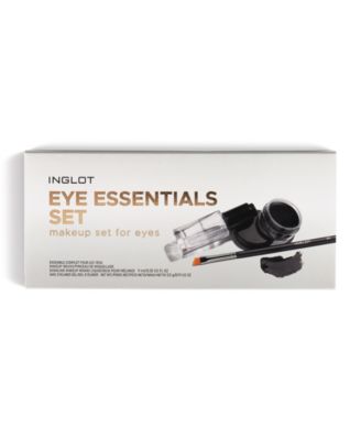 Eye Essential Set Duraline with AMC Eyeliner Gel 77 and Makeup Brush 31T, 3 Piece