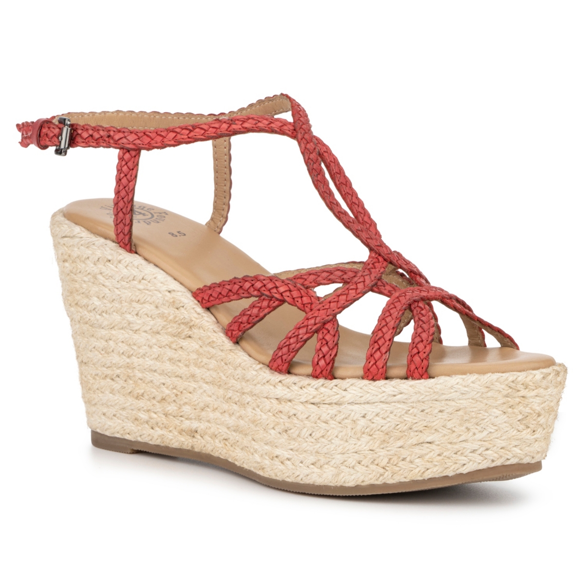 Vintage Foundry Co Women's Eloise Wedge Sandal - Red