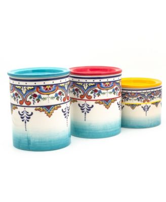 Zanzibar Kitchen Storage Jars, Set of 3