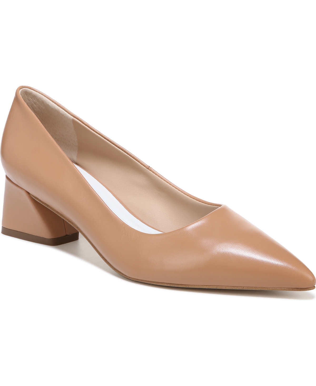 Franco Sarto Racer-pump Pumps In Toffee Tan Leather