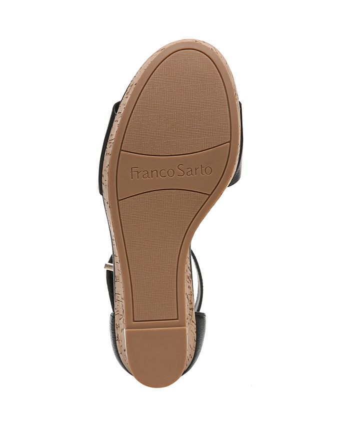 Franco Sarto Clemens Cork Wedge Sandals - Macy's