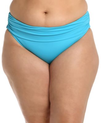 La Blanca - Plus Size Hipster Swim Bottoms