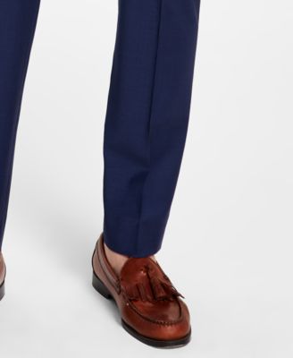 Men's Classic-Fit Stretch Wool Blend Suit Separates Pant 