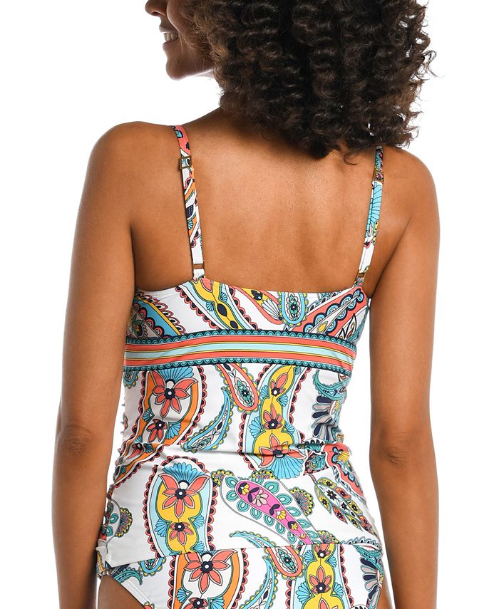 La Blanca Women's Pave the Way LingerieStrap Tankini Top Macy's