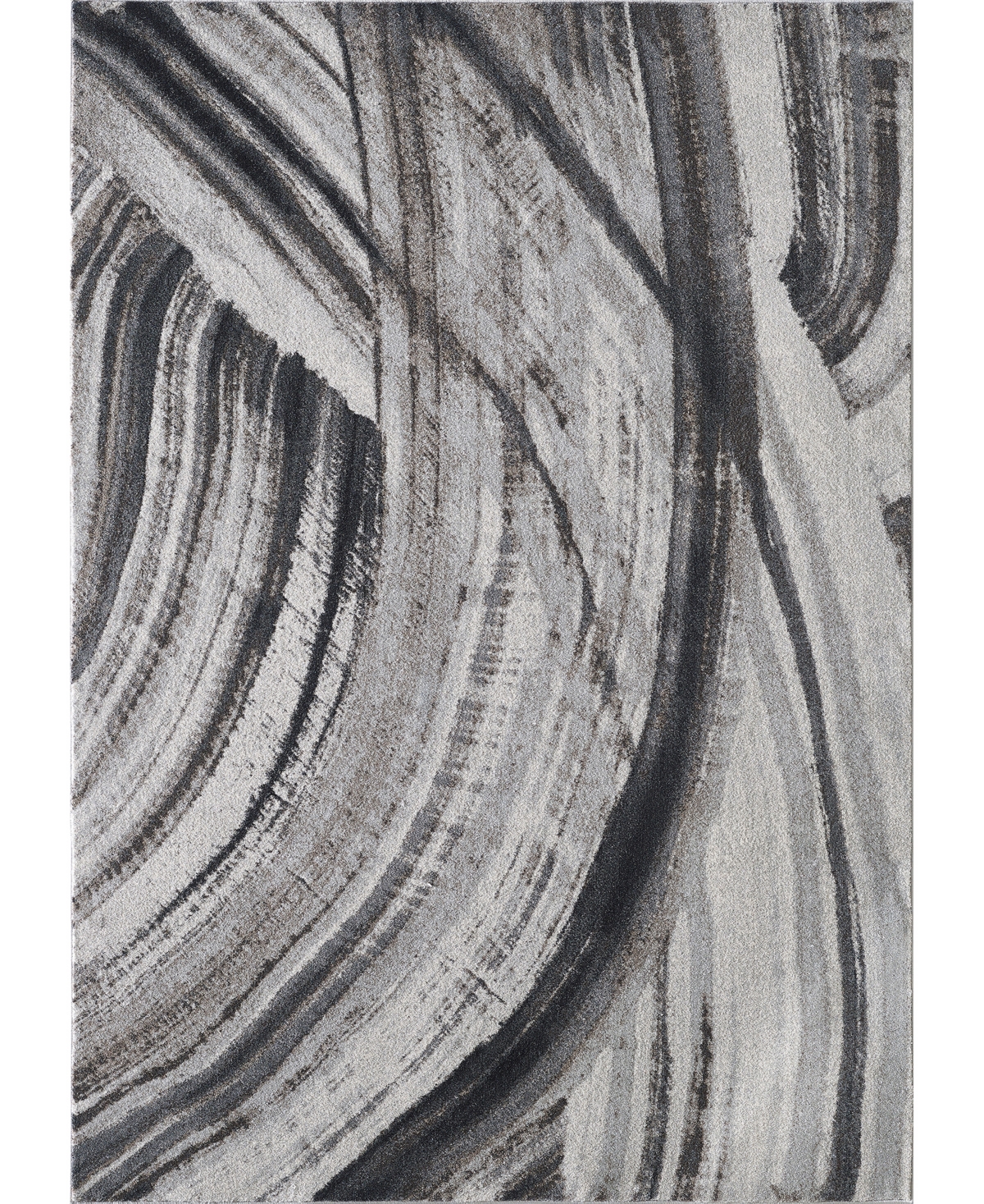 Kas Illusions 6218 9'10in x 13'2in Area Rug - Ivory, Gray