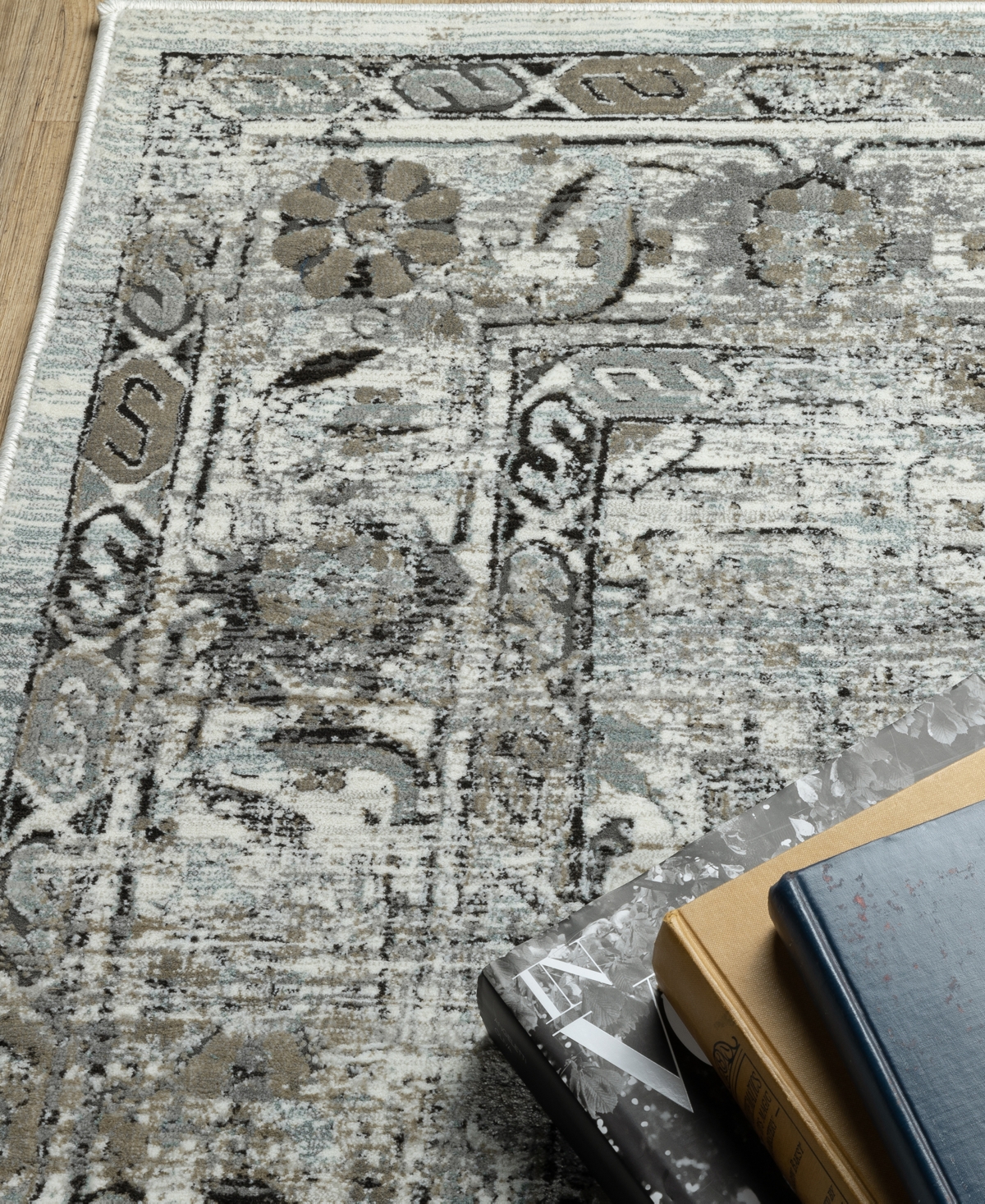 Km Home Astral 020ASL Area Rug - Blue