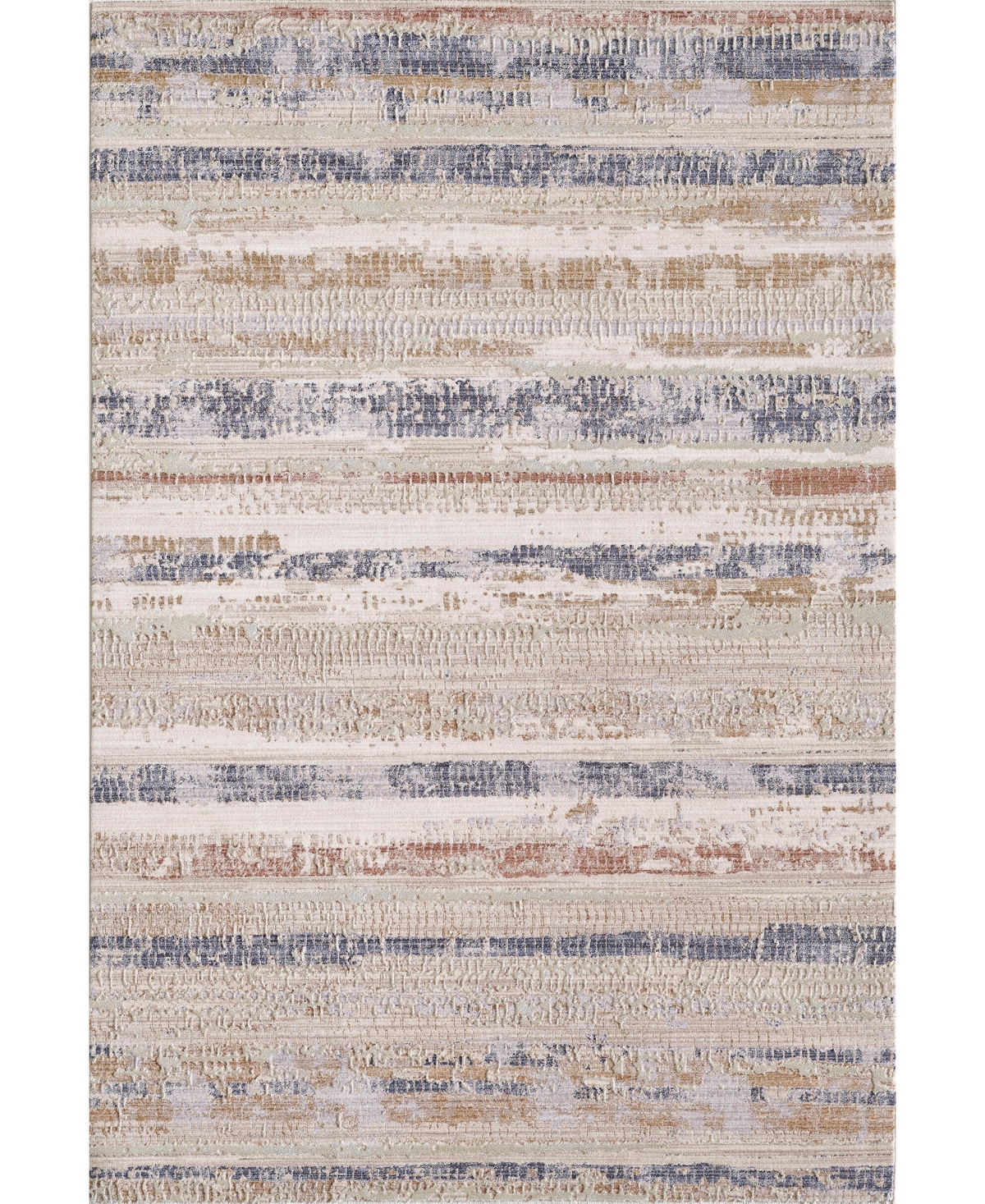 Kas Woodland 7906 5'3in x 7'10in Area Rug - Ivory, Blue