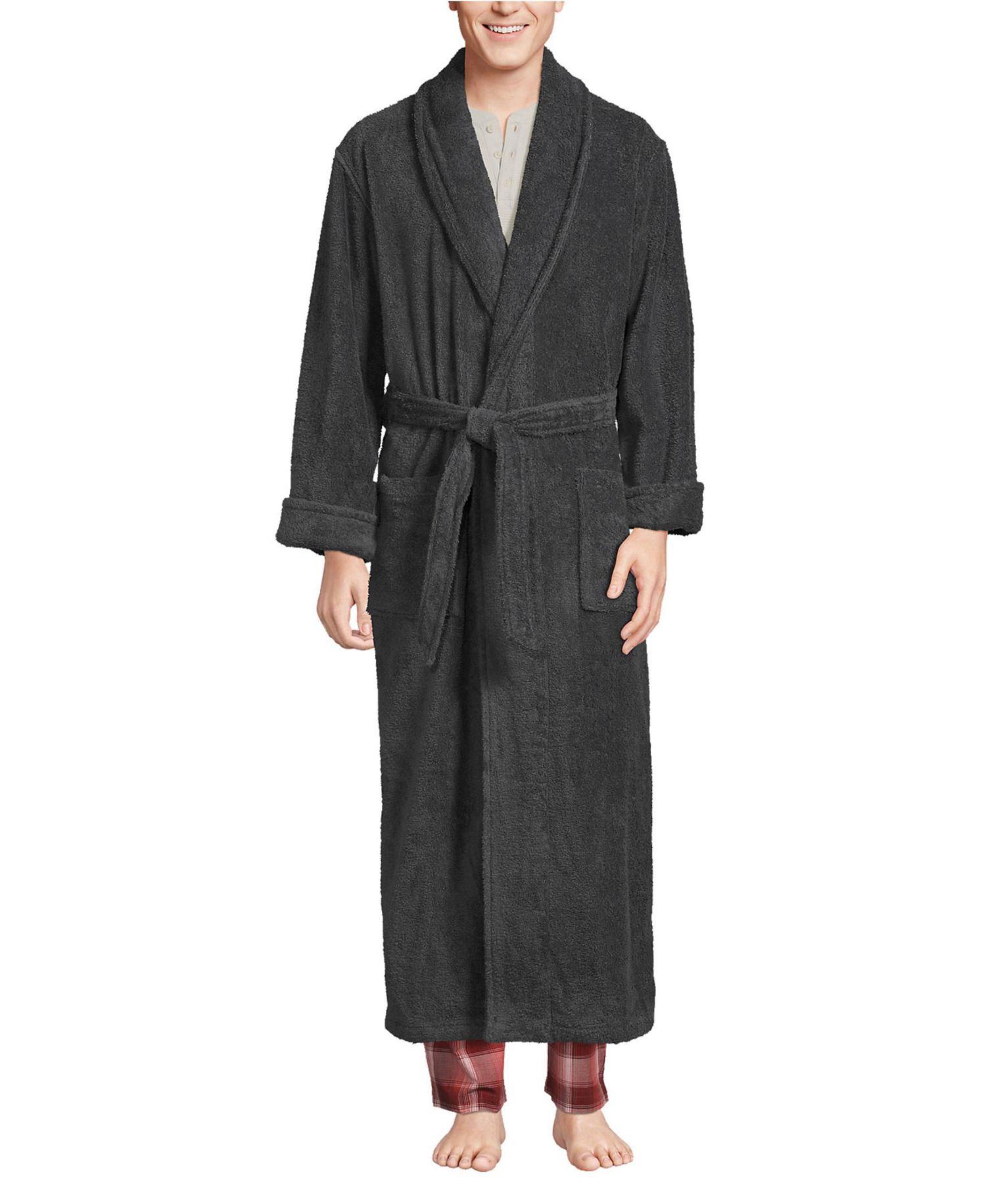 Men's Full Length Turkish Terry Robe