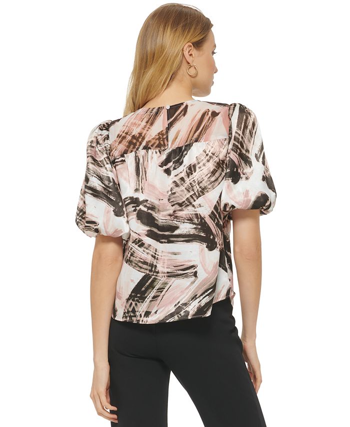 DKNY Women's ShortSleeve Peasant Top Macy's