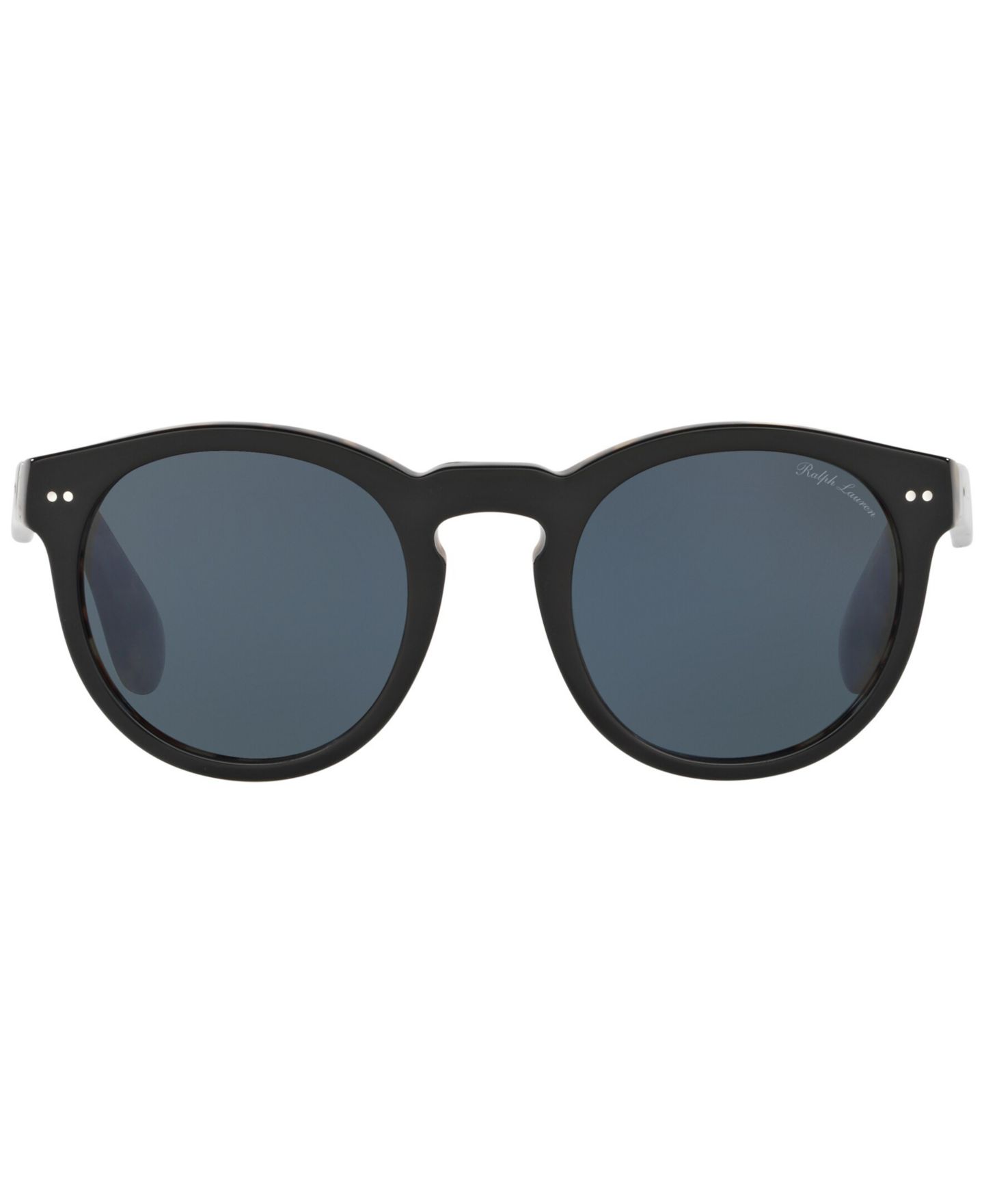 Женские солнцезащитные очки Ralph Lauren RL8146P49-X 49, цвет: Блестящий чёрный гавана — фото 1
