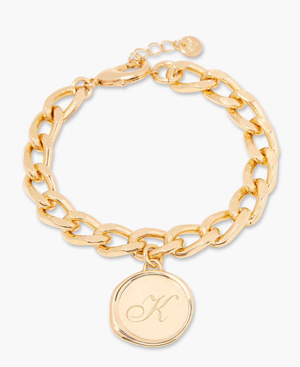 Brook & York 14k Gold-plated Sadie Personalized Initial Bracelet In Gold- K