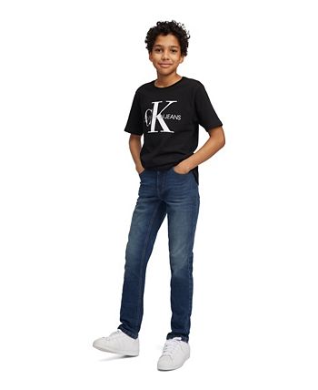 T-Shirt Calvin Logo Big Boys - Old School Macy\'s Klein