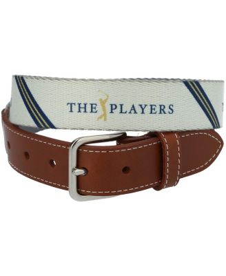 Men s Peter Millar Stone THE PLAYERS Striped Belt Macy s