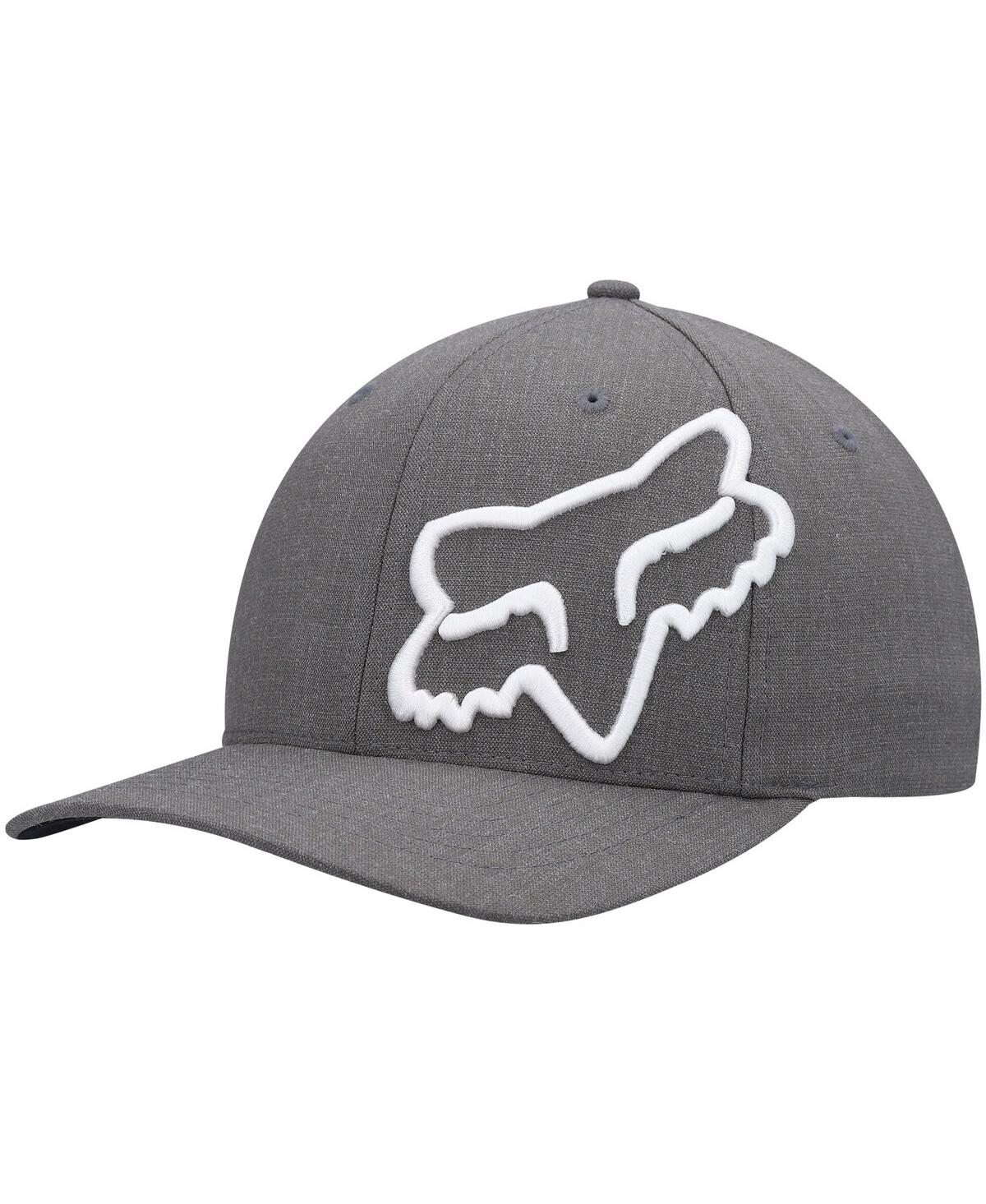 Men's Fox Gray Clouded 2.0 Flex Hat - Gray