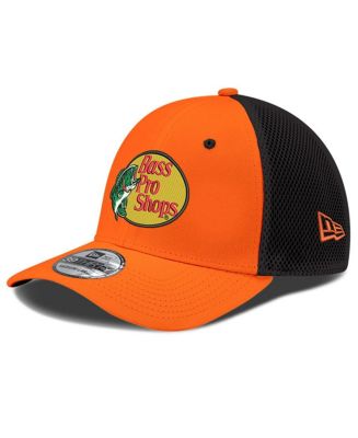 Men's New Era Orange Martin Truex Jr Bass Pro Shops NEO 39THIRTY