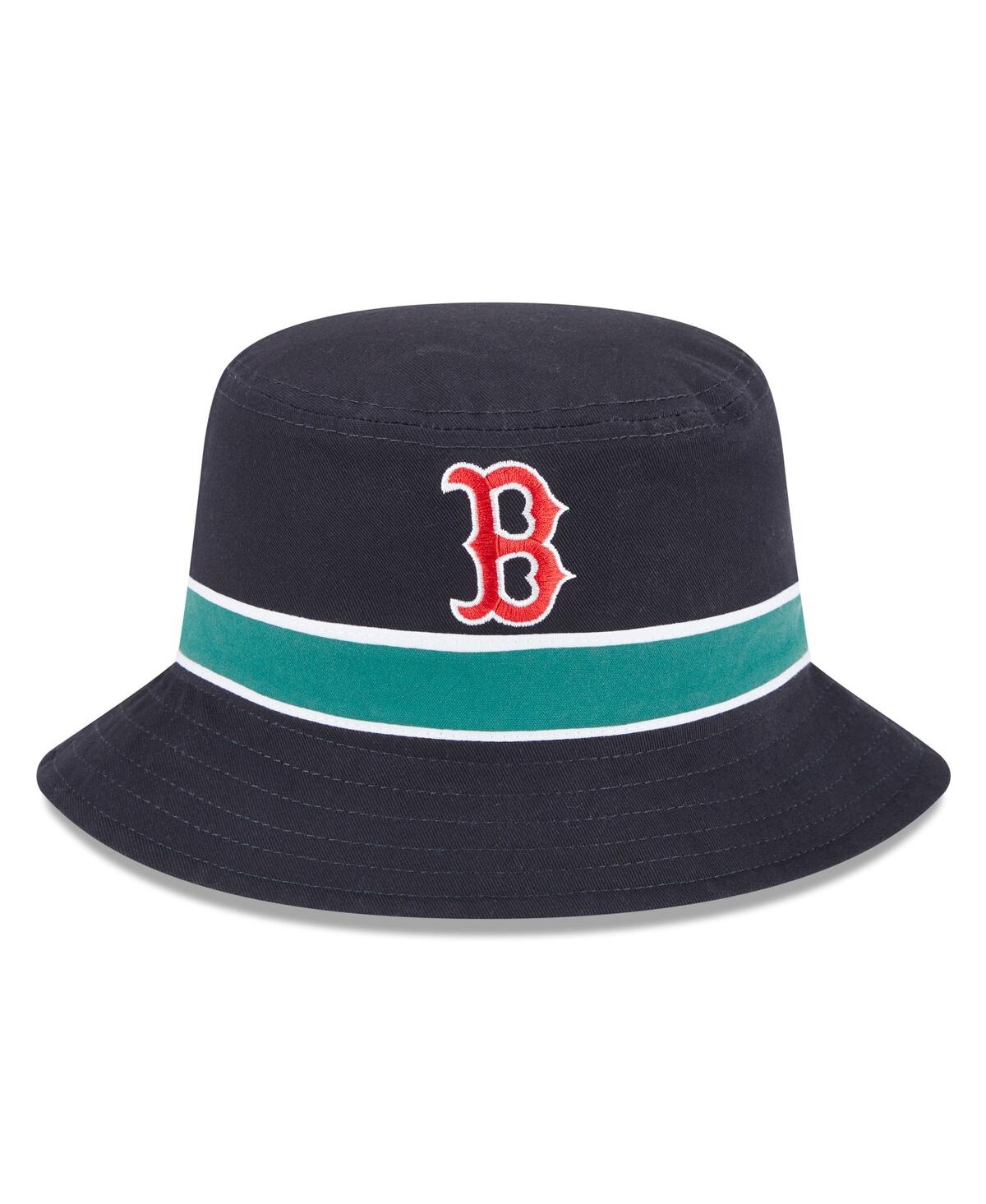 New Era Men's  Navy Boston Red Sox Reverse Bucket Hat