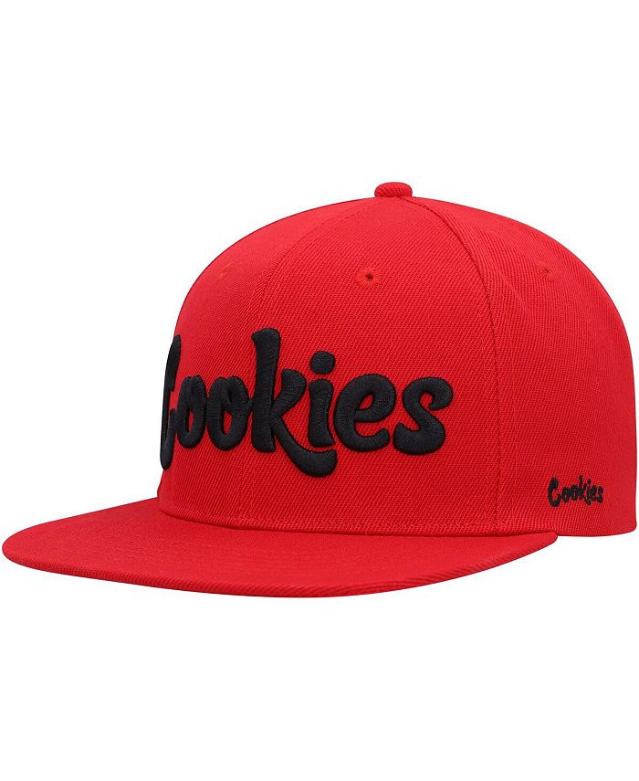 Cookies Men's Red Original Mint Snapback Hat Macy's