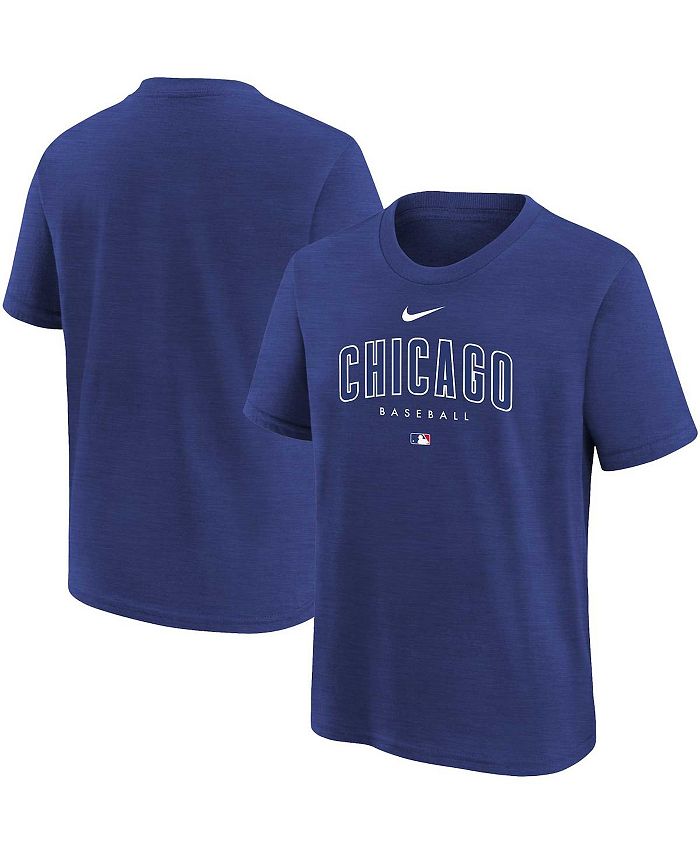 Nike Big Boys and Girls Royal Chicago Cubs Authentic Collection