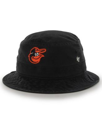 Men's Black Baltimore Orioles Primary Bucket Hat