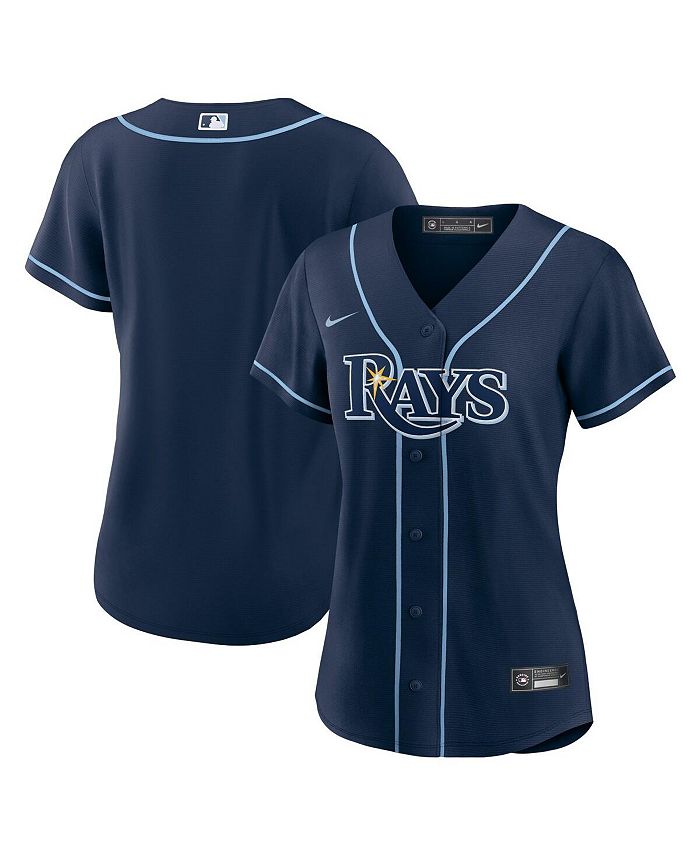 Nike Women's Navy Tampa Bay Rays Alternate Replica Team Jersey - Macy's