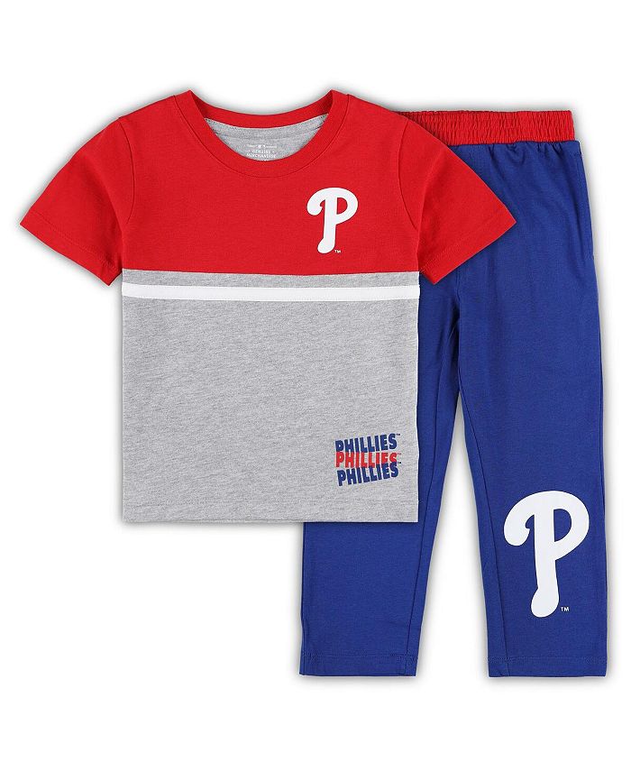 Outerstuff Toddler Boys and Girls Red, Royal Philadelphia Phillies