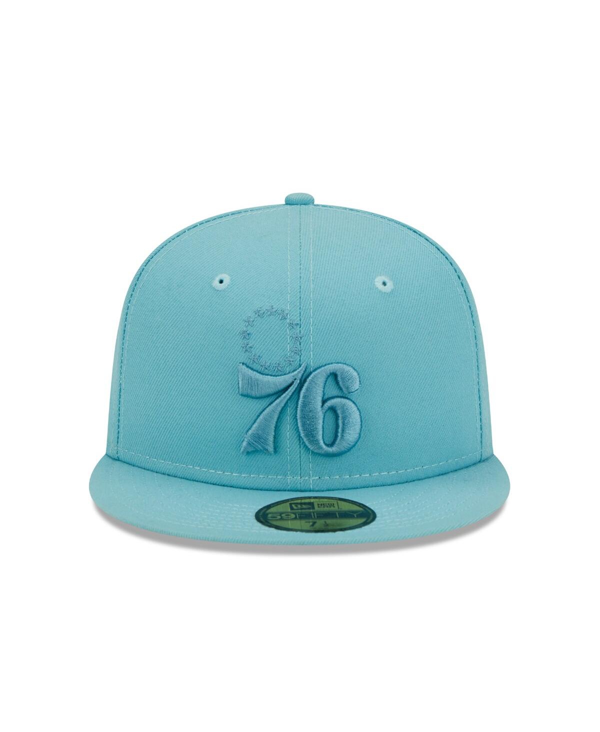 Men's New EraPhiladelphia 76ers Color Pack Foam 59FIFTY Fitted Hat - Blue