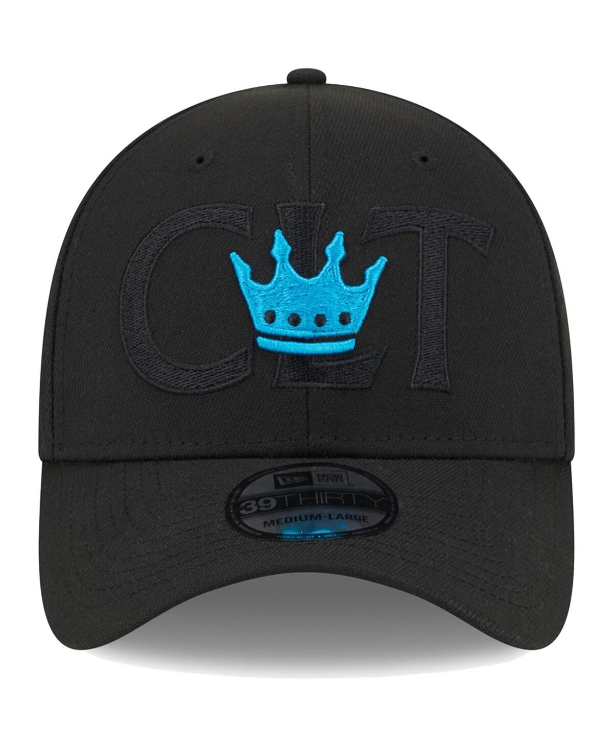 Men's New EraCharlotte Fc Kick Off 39THIRTY Flex Hat - Black