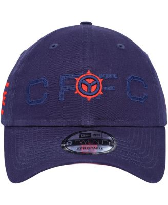 Men's Navy Chicago Fire Kick Off 9TWENTY Adjustable Hat