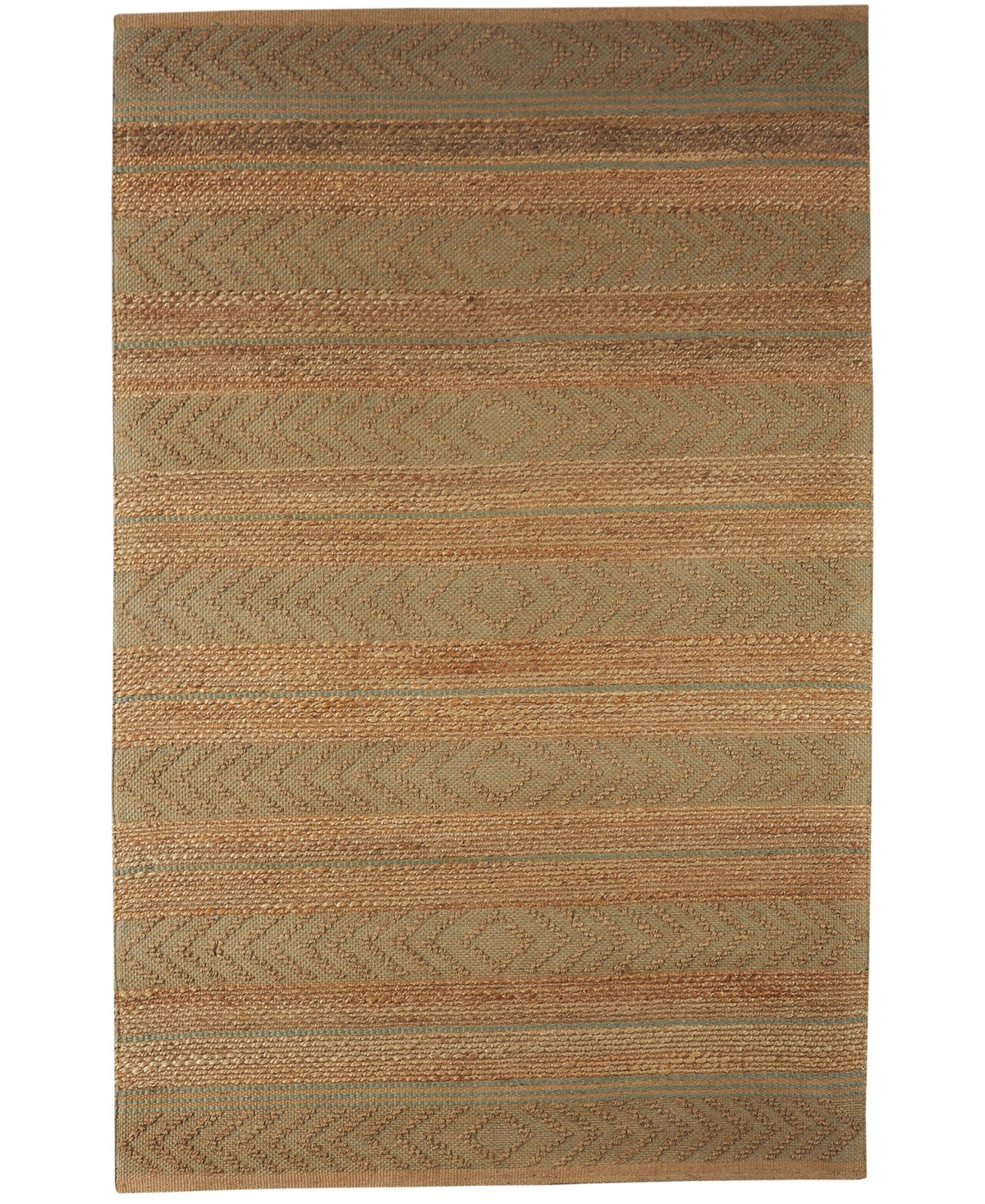 Lr Home Terra TERRA81894 7'9in x 9'9in Area Rug - Tan, Mint