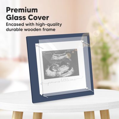 Solo Baby Sonogram Picture Frame, Modern Ultrasound Picture Frames, Pregnancy Announcements Sonogram Frame