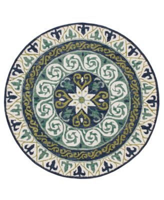 Valentin VLNTA-567 7' x 7' Round Area Rug