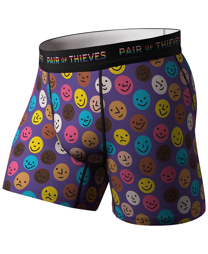 Pair of Thieves Men's Pride Knit Boxer Briefs - Proceeds Support