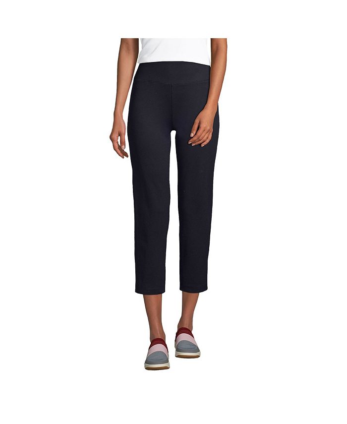 Lands' End Women's Tall Active Crop Yoga Pants & Reviews Pants