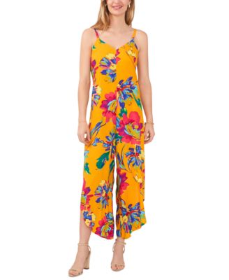 MSK - Women's Caged-Back Genie-Leg Jumpsuit