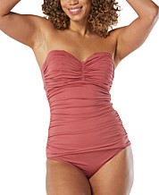 Coco Reef Ruched Swimsuit: Shop Ruched Swimsuit - Macy's