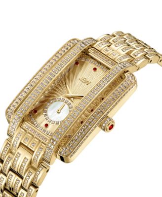 Women's Mink Platinum Series 18k Gold-plated Stainless Steel Watch, 28mm