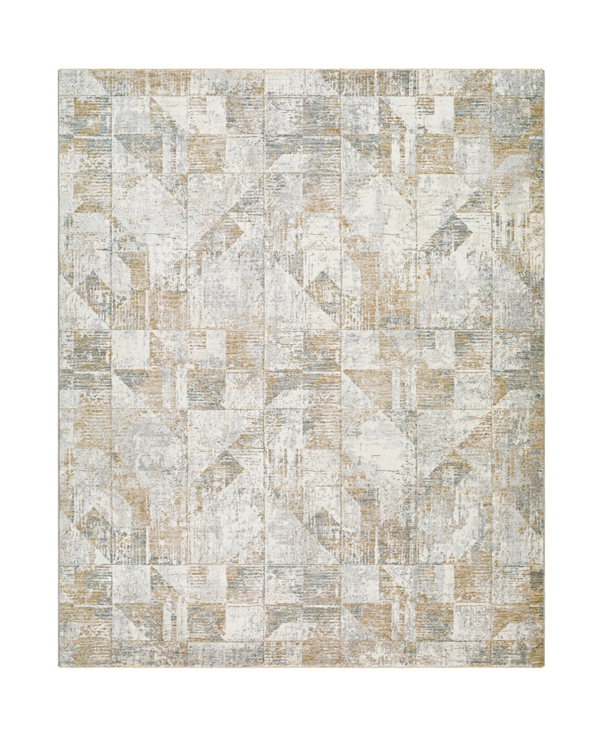 Surya Brunswick Bwk-2324 6'7in x 9'6in Area Rug - Beige, Gray