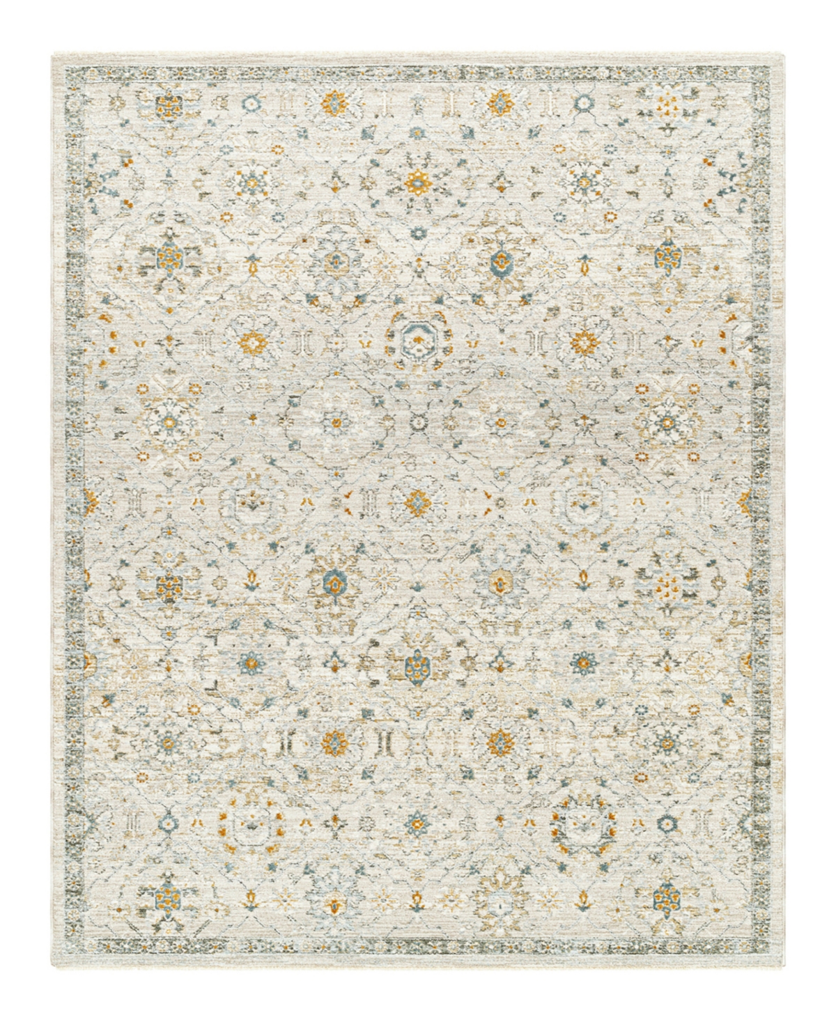 Surya Dresden Dre-2306 7'10in x 10'3in Area Rug - Ivory, Sage