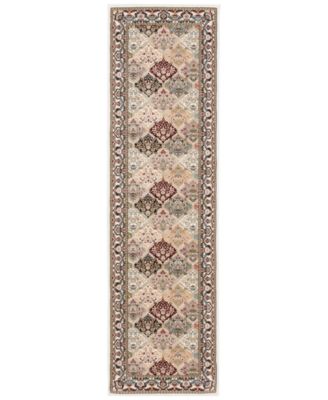 Kathy Ireland - Ephesus Anatolia Magnesian Multi 2'2" x 7'6" Runner Rug