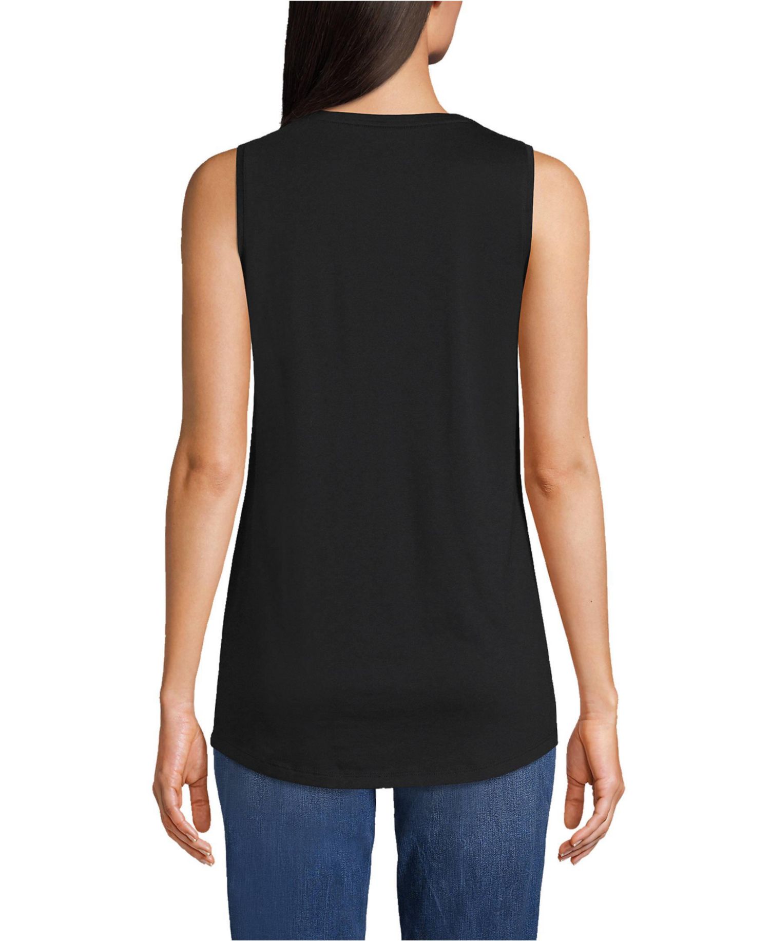 Women's Supima Cotton Tunic Tank Top