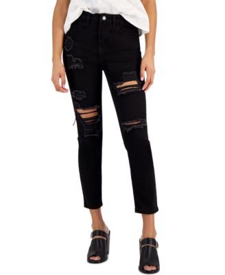 GoGo Jeans Juniors High Rise Destructed Skinny Dream Jeans Macy s