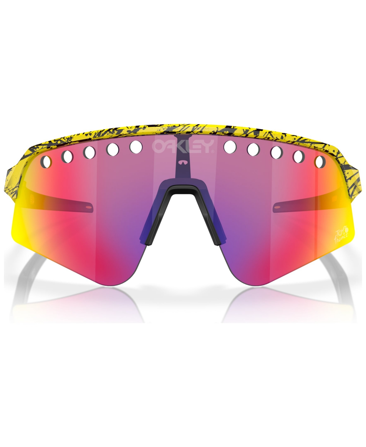 Shop Oakley Men's Sunglasses, 2023 Tour De France Sutro Lite Sweep In Tdf Splatter
