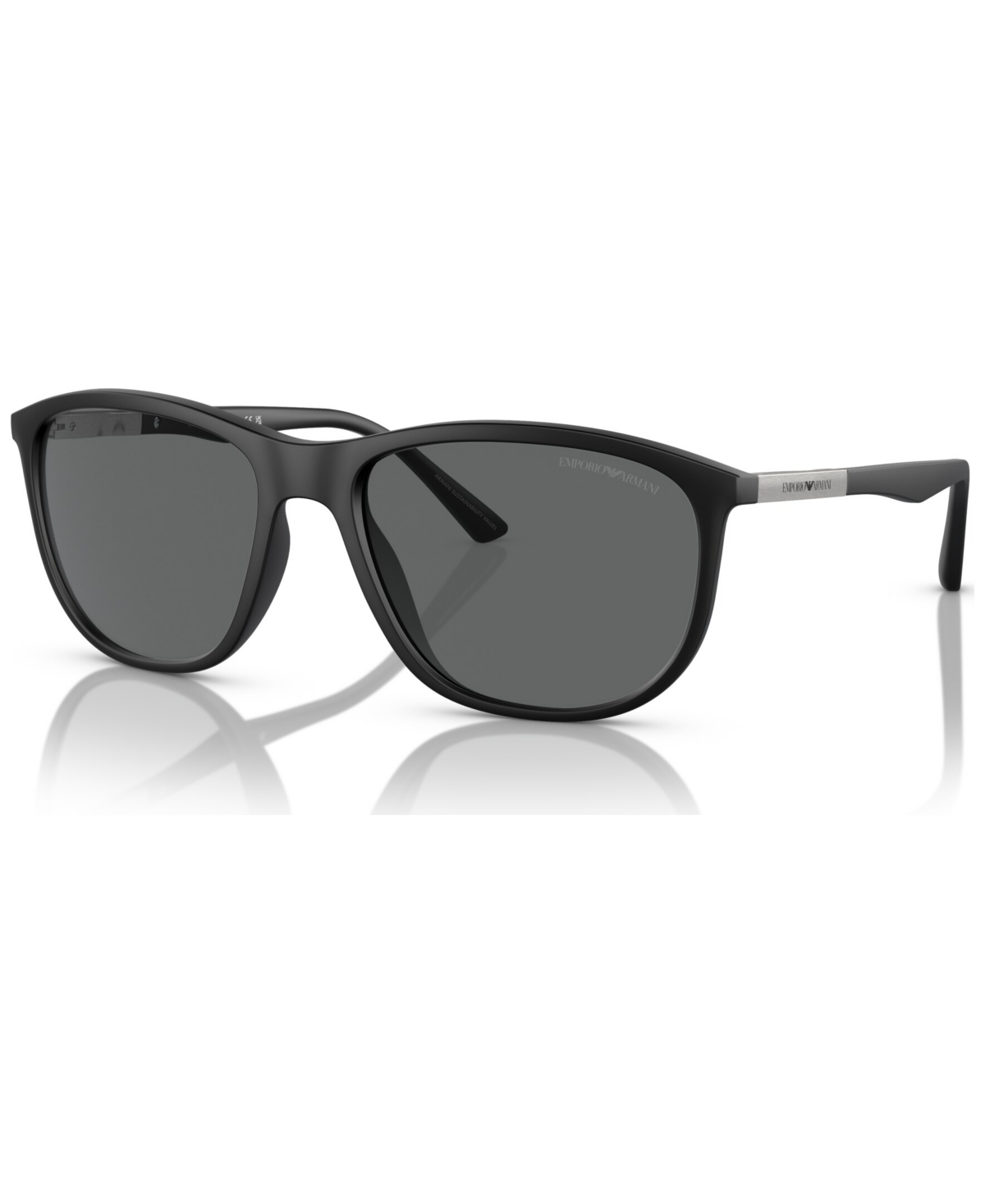 Emporio Armani Men's Sunglasses, Ea4201 In Matte Gray