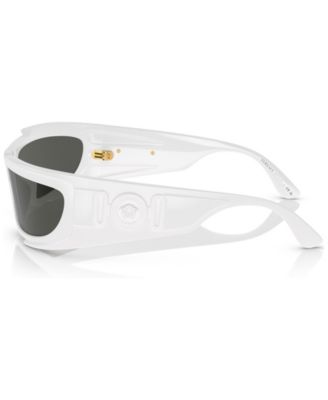 Men's Rectangle Wrap Sunglasses, VE4446